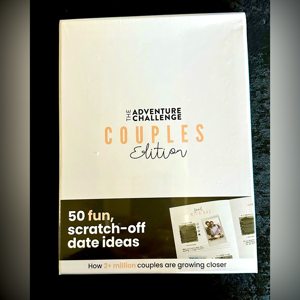 The Adventure Challenge COUPLES Edition 50 fun date ideas Valentine’s Day Gift💝